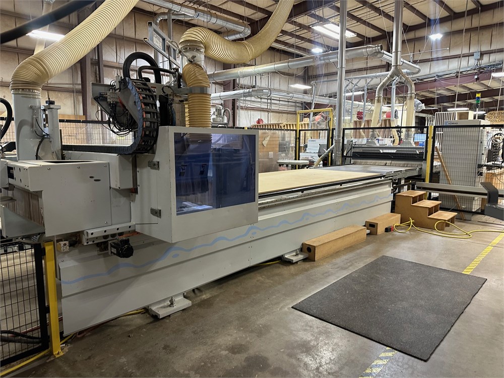 Homag “N-300” “OPTIMAT NBP084/VANTECH 512” Flat Table CNC -LOW HOURS MACHINE