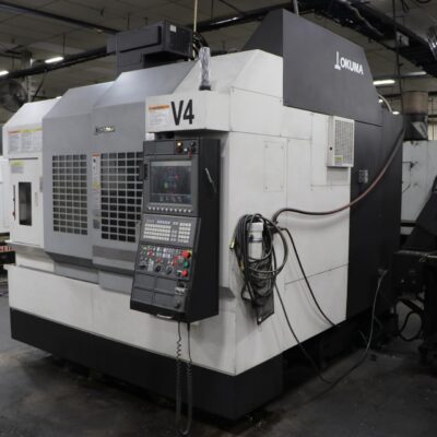 2016 OKUMA GENOS M560V CNC VERTICAL MACHINING CENTER