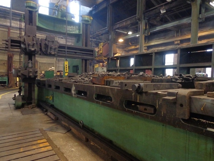 Niles Bement 240" X 54" Head Planer Mill - Image 2