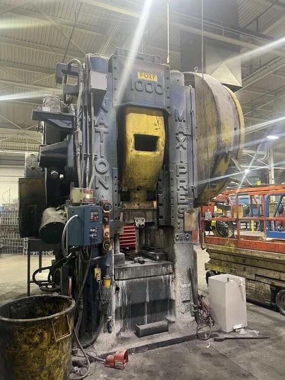 National 1000 Ton Maxi Press
