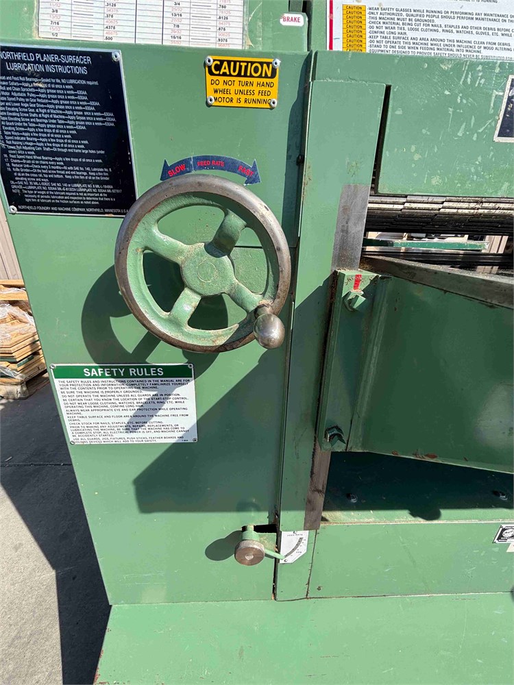 Northfield “7KHG” 24″ Planer - Image 10