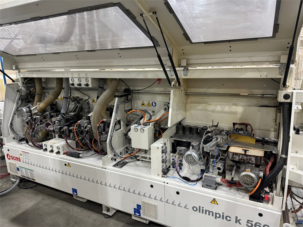 SCMI “Olimpic K 560HP-ERT” Automatic Edgebander, Pre-Mill, Corner Round (2017) - Image 9