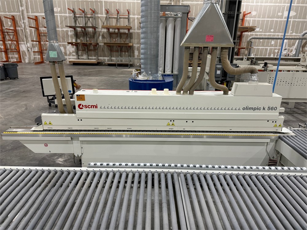 SCMI “Olimpic K 560HP-ERT” Automatic Edgebander, Pre-Mill, Corner Round (2017) - Image 4