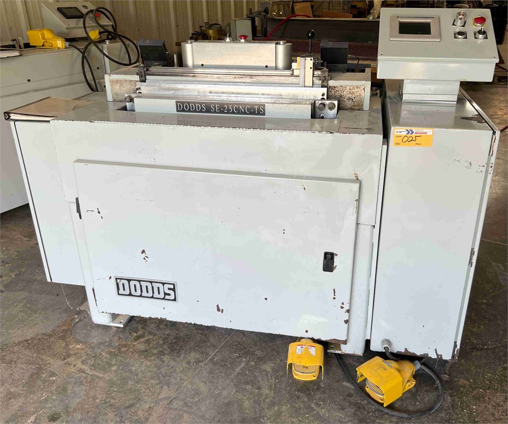 Dodds “SE-25CNC-PS” CNC Dovetail Machine