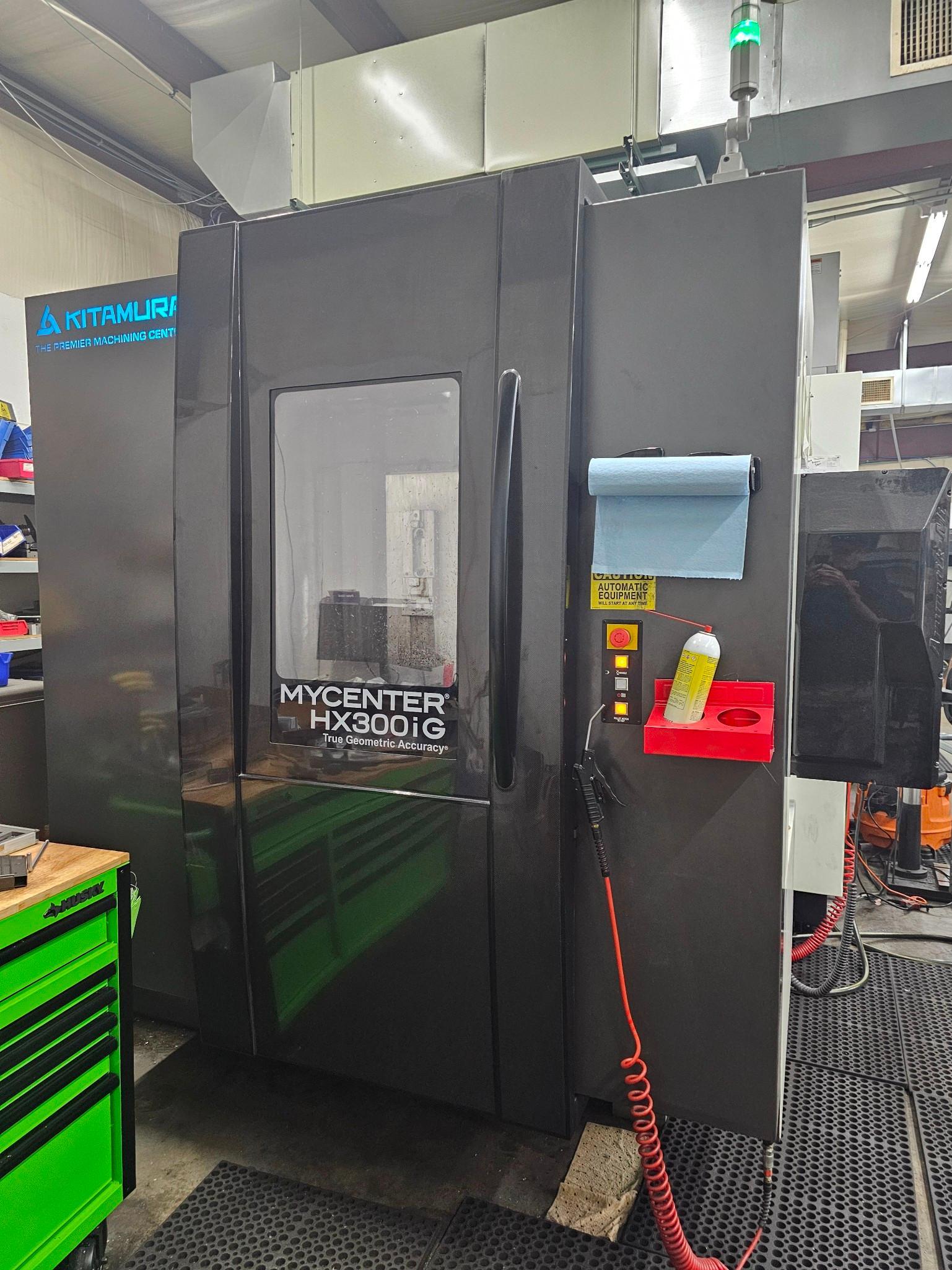 2020 KITAMURA MYCENTER HX300IG HMC - COOLANT THROUGH SPINDLE, SHOWER COOLANT - Image 5