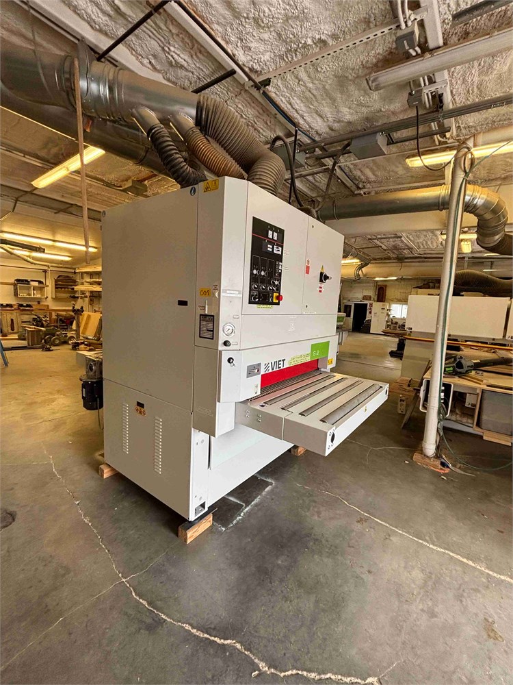 Viet “S2 31 F6 HR/KRT” Planer & 2 Head Widebelt Sander