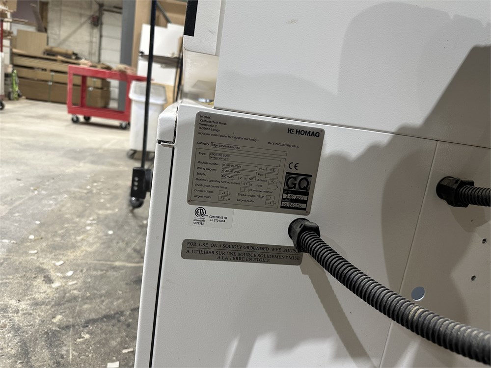 Homag “Edgeteq S-200” Edgebander (2022) - Image 8