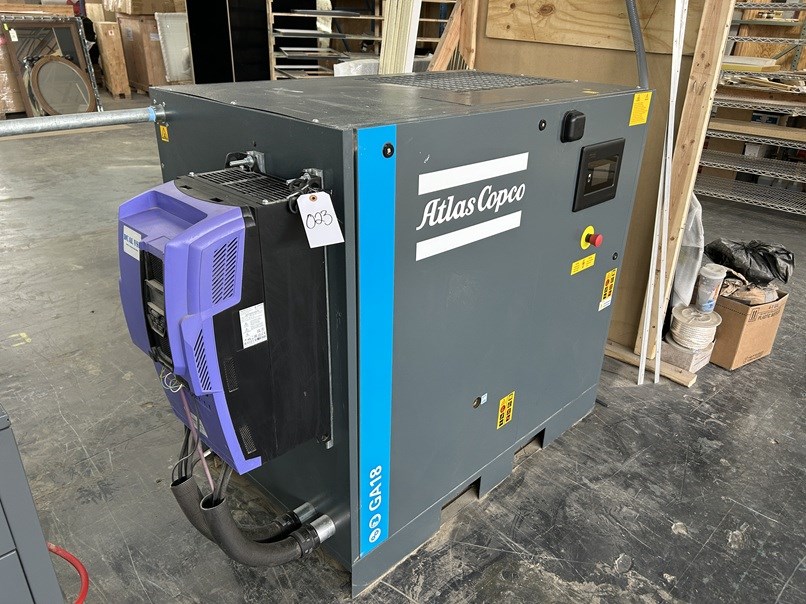 Atlas Copco “GA18P” Rotary Screw Air Compressor yr 2023 – Mt Vernon, NY - Image 2