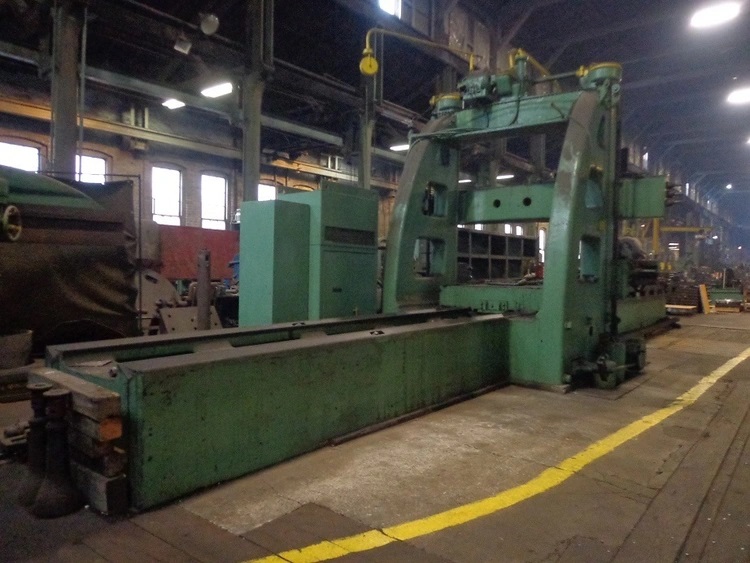 Niles Bement 240" X 54" Head Planer Mill - Image 4