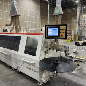 SCMI "Olimpic K 560HP-ERT" Automatic Edgebander, Pre-Mill, Corner Round (2017)