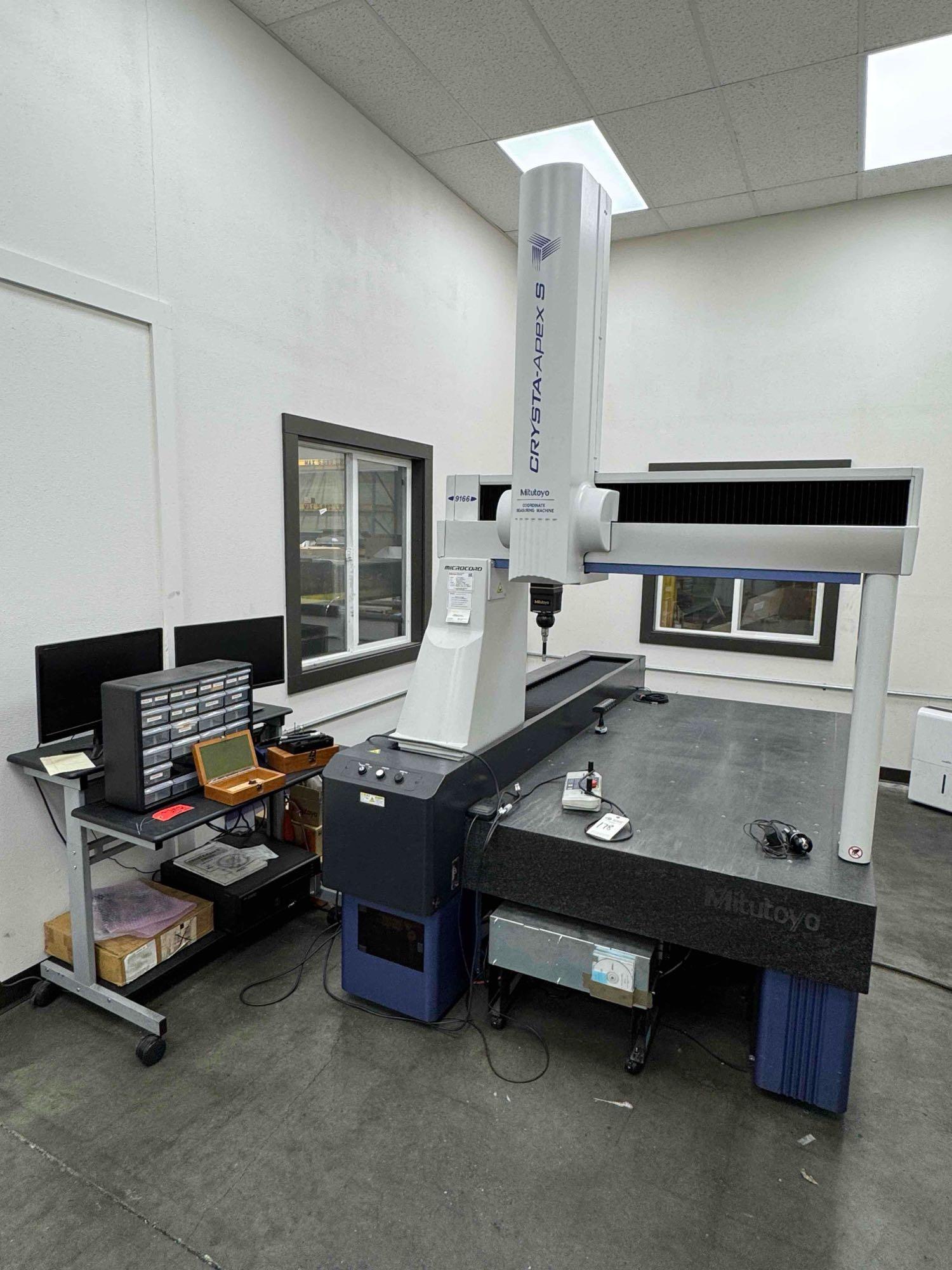 2018 MITUTOYO CRYSTA-APEX S9166 CMM - Image 2