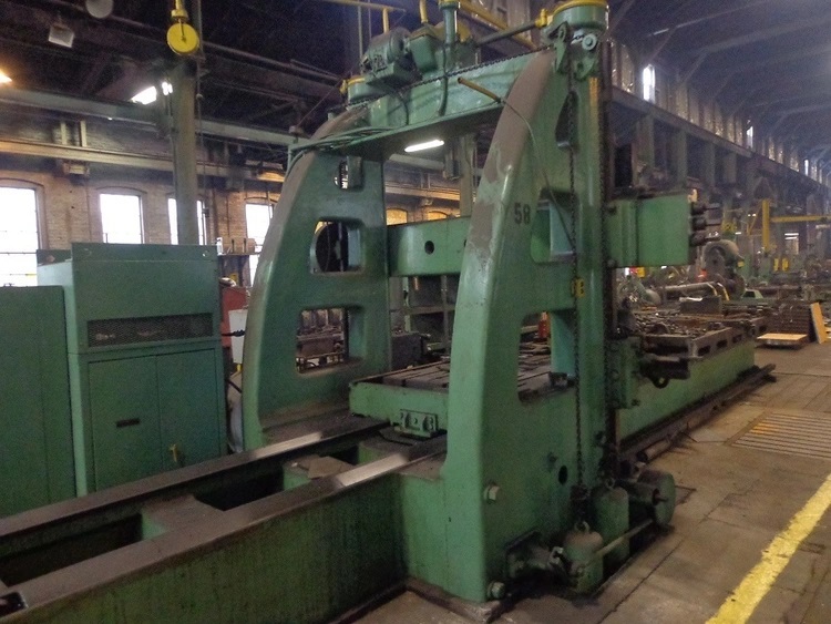 Niles Bement 240" X 54" Head Planer Mill - Image 5