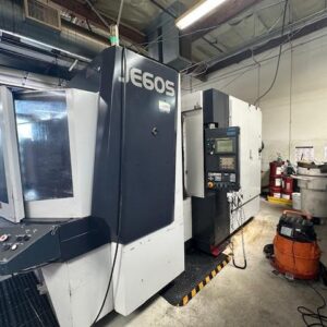 2010 ENSHU JE60S HMC FULL 4TH AXIS, COOLANT THRU SPINDLE, CHIP CONVEYOR, 120 ATC, TOMBSTONES