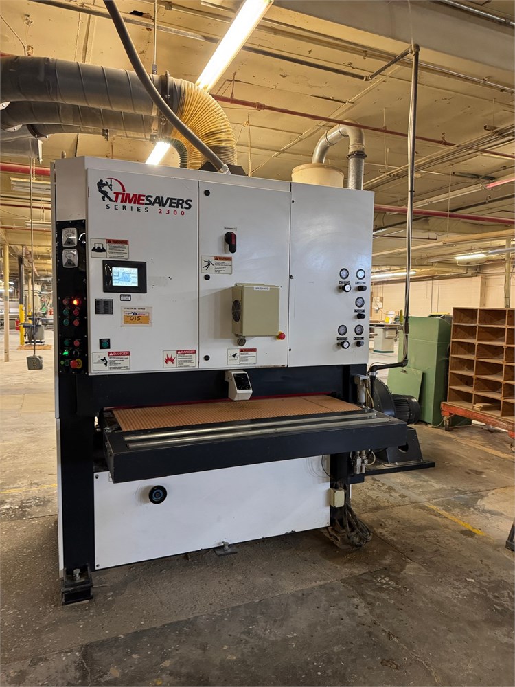 Timesavers “2300 series” 2 Head Widebelt Sander