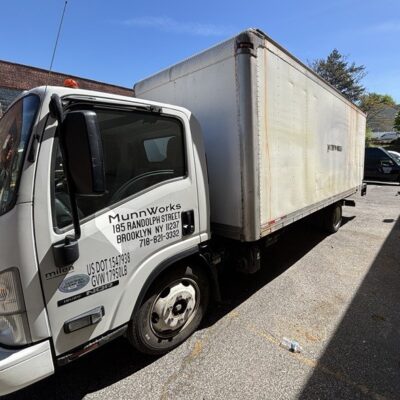 2017 Isuzu Diesel Truck With Lift Gate, 18′ box, 50,780 Mi- Mt Vernon, NY