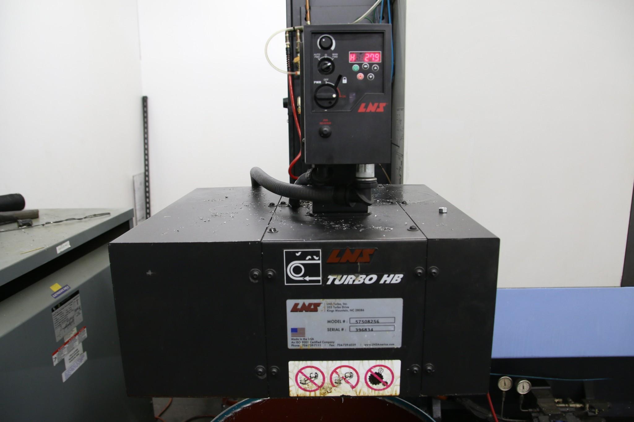 2012 DOOSAN DT 360D 40 TAPER CNC DUAL PALLET DRILL AND TAP, WITH 8 KURT VISES - Image 15