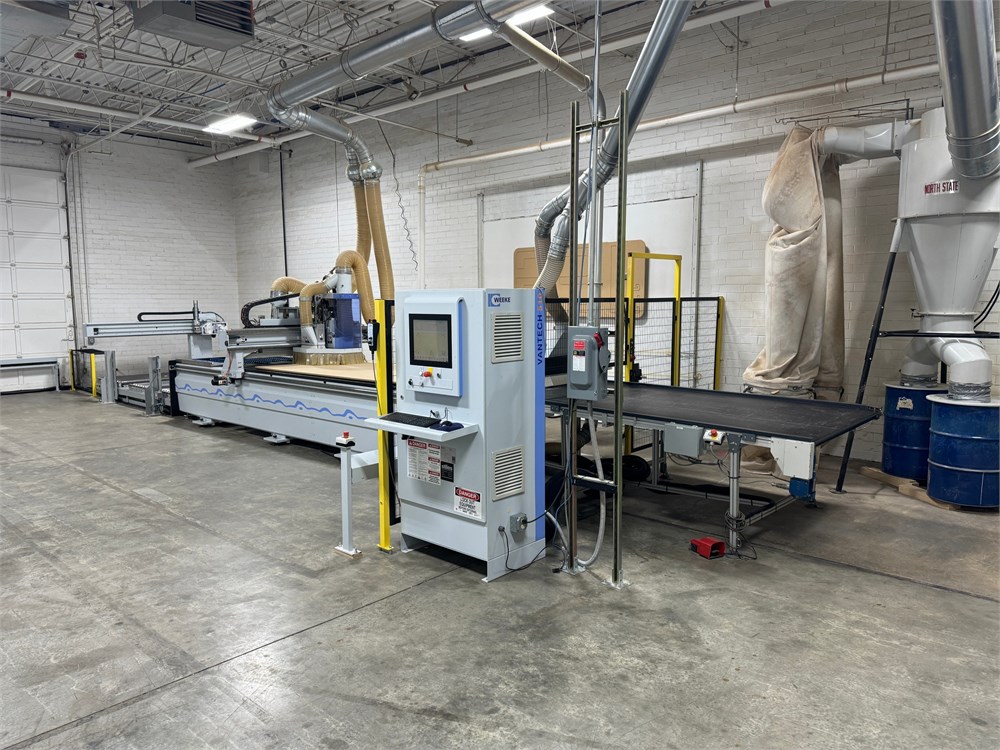 Weeke “Vantech 512 BHP 008” CNC Machining Center – Load/Unload