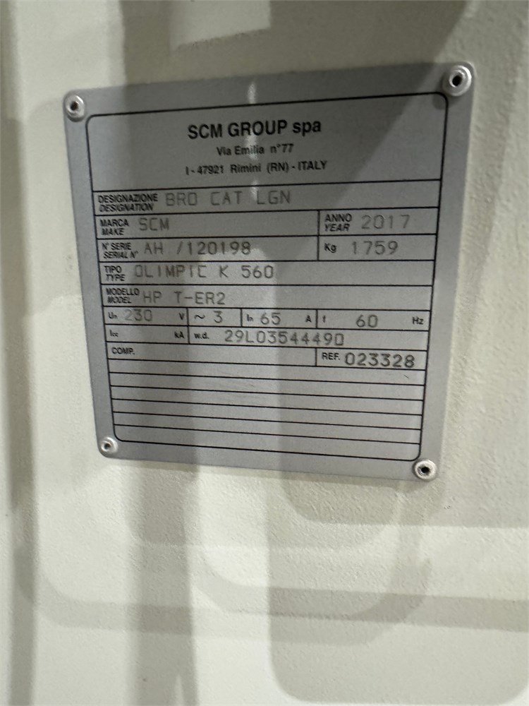 SCMI “Olimpic K 560HP-ERT” Automatic Edgebander, Pre-Mill, Corner Round (2017) - Image 23