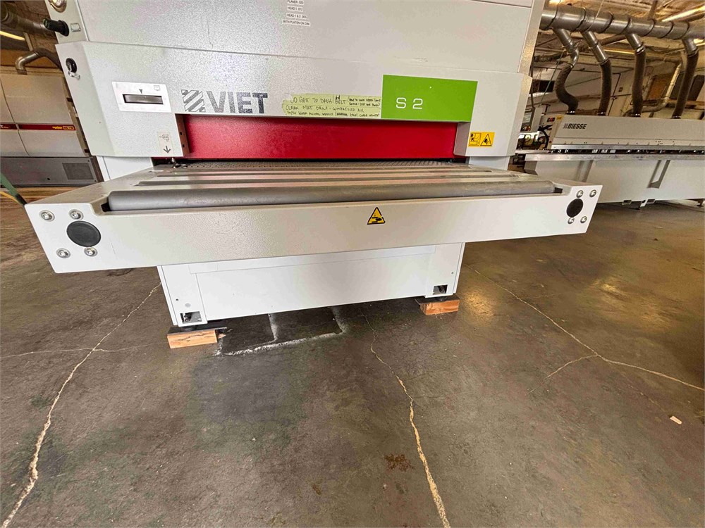 Viet “S2 31 F6 HR/KRT” Planer & 2 Head Widebelt Sander - Image 9