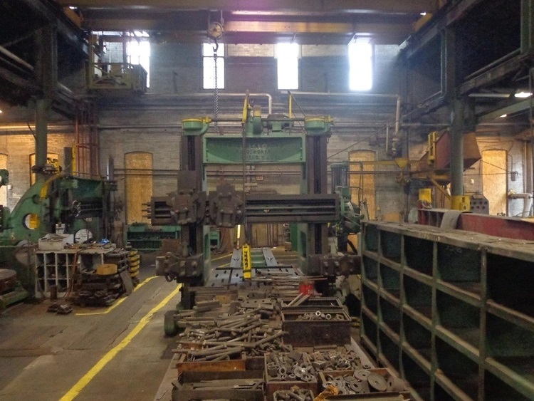 Niles Bement 240" X 54" Head Planer Mill - Image 8