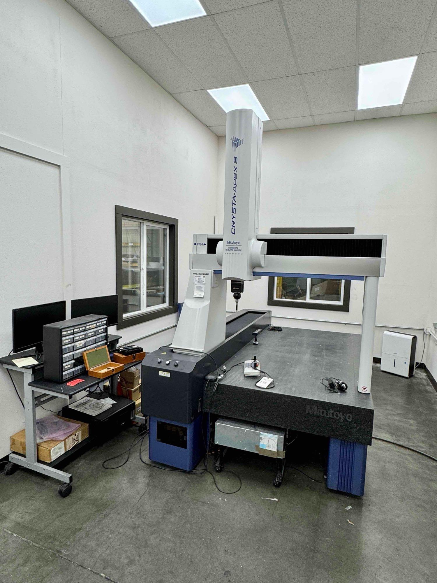 2018 MITUTOYO CRYSTA-APEX S9166 CMM