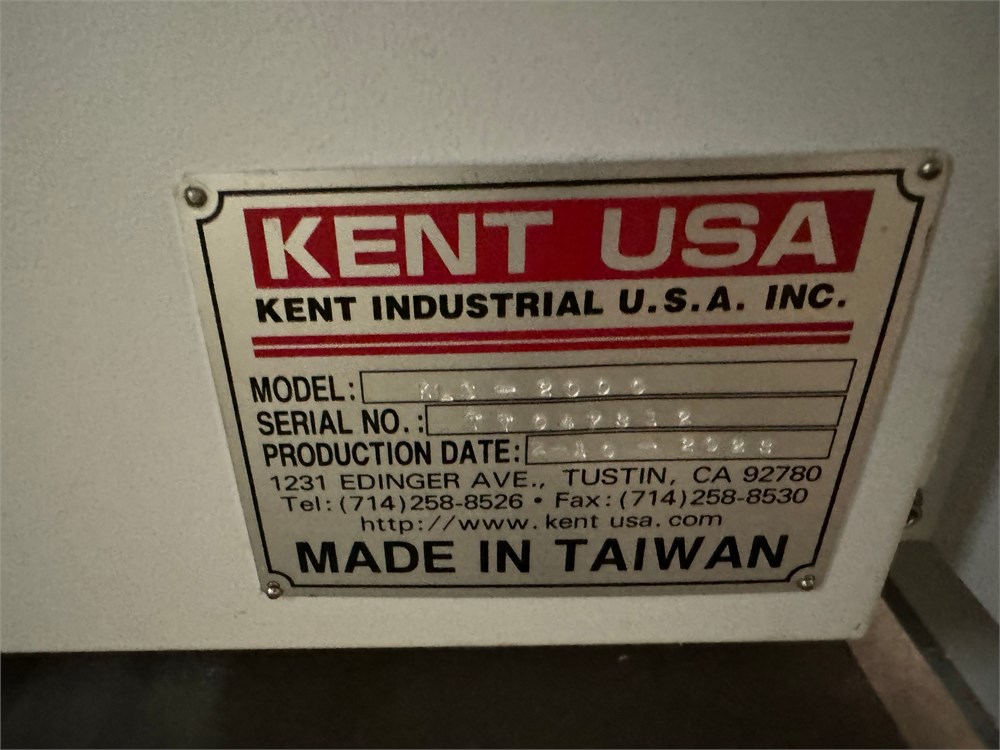 Kent “KLT-2000” CNC Lathe (2023) - Image 28