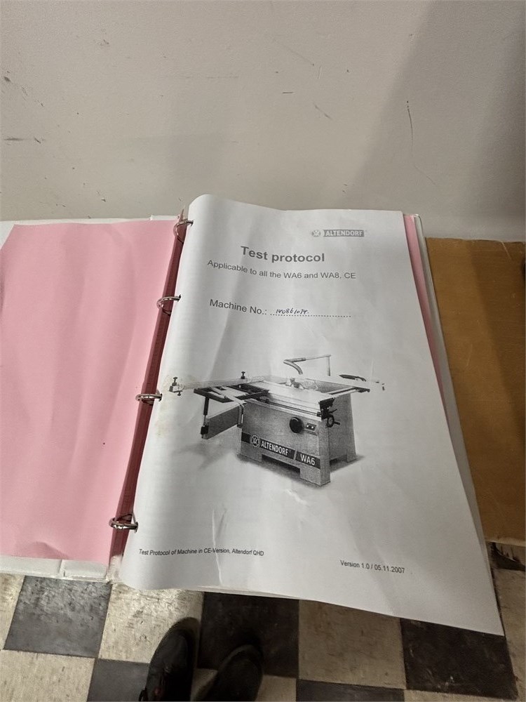 Altendorf “WA8” Sliding Table Saw - Image 32