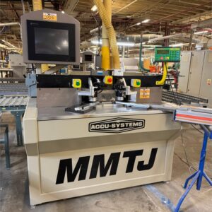 Accu-Systems "MMTJ-7" Miter Door Machine