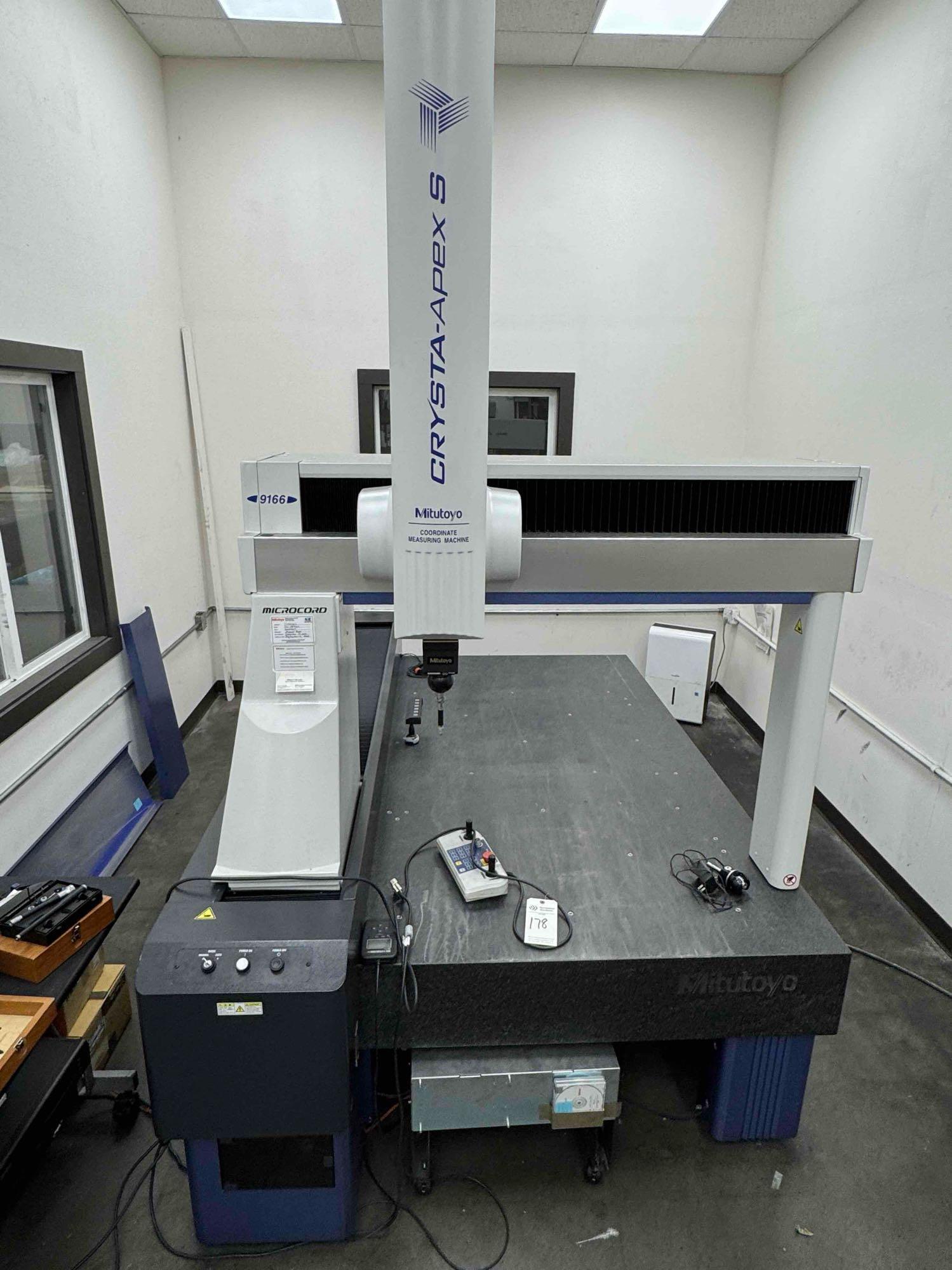 2018 MITUTOYO CRYSTA-APEX S9166 CMM - Image 4