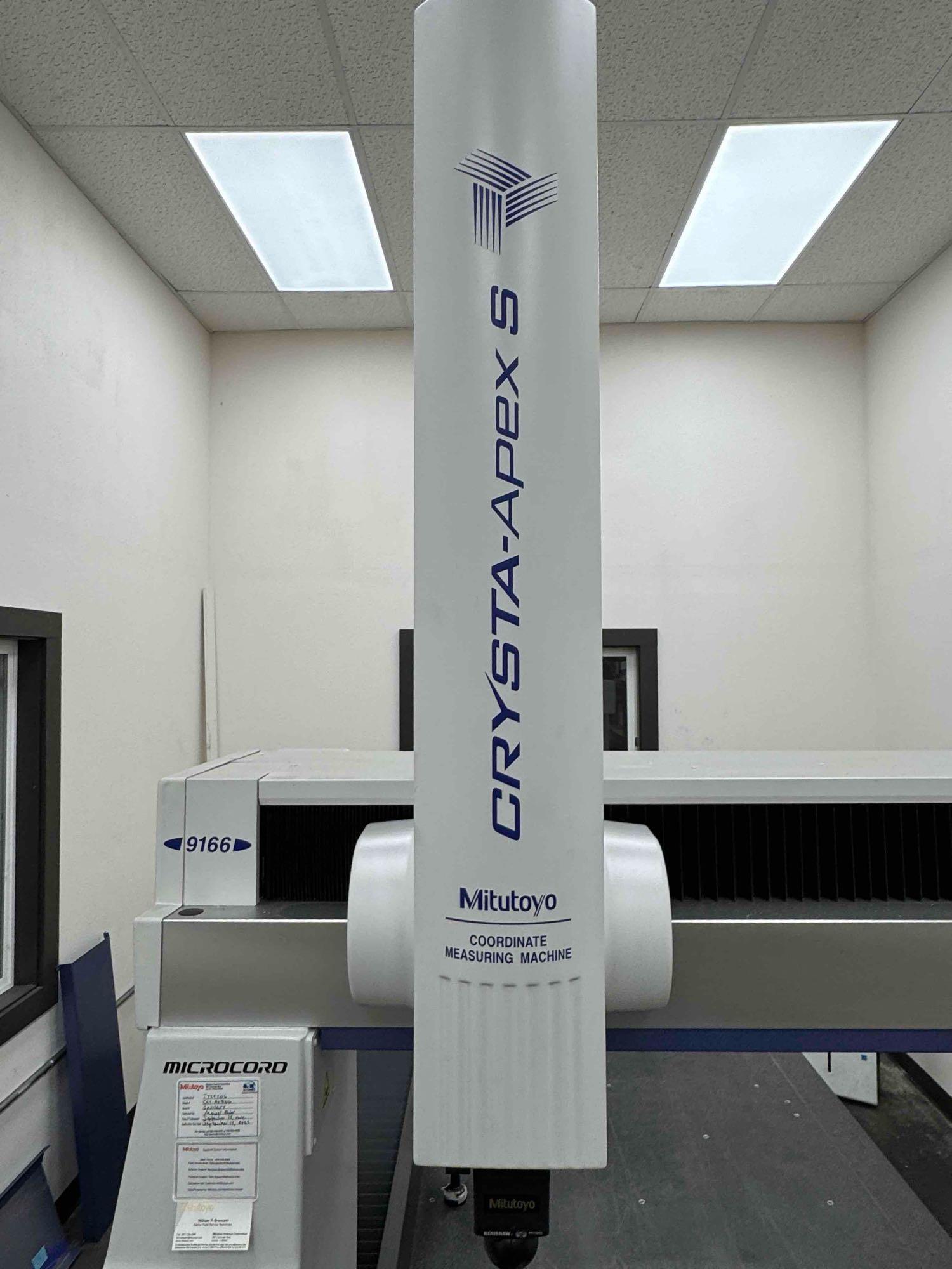 2018 MITUTOYO CRYSTA-APEX S9166 CMM - Image 5