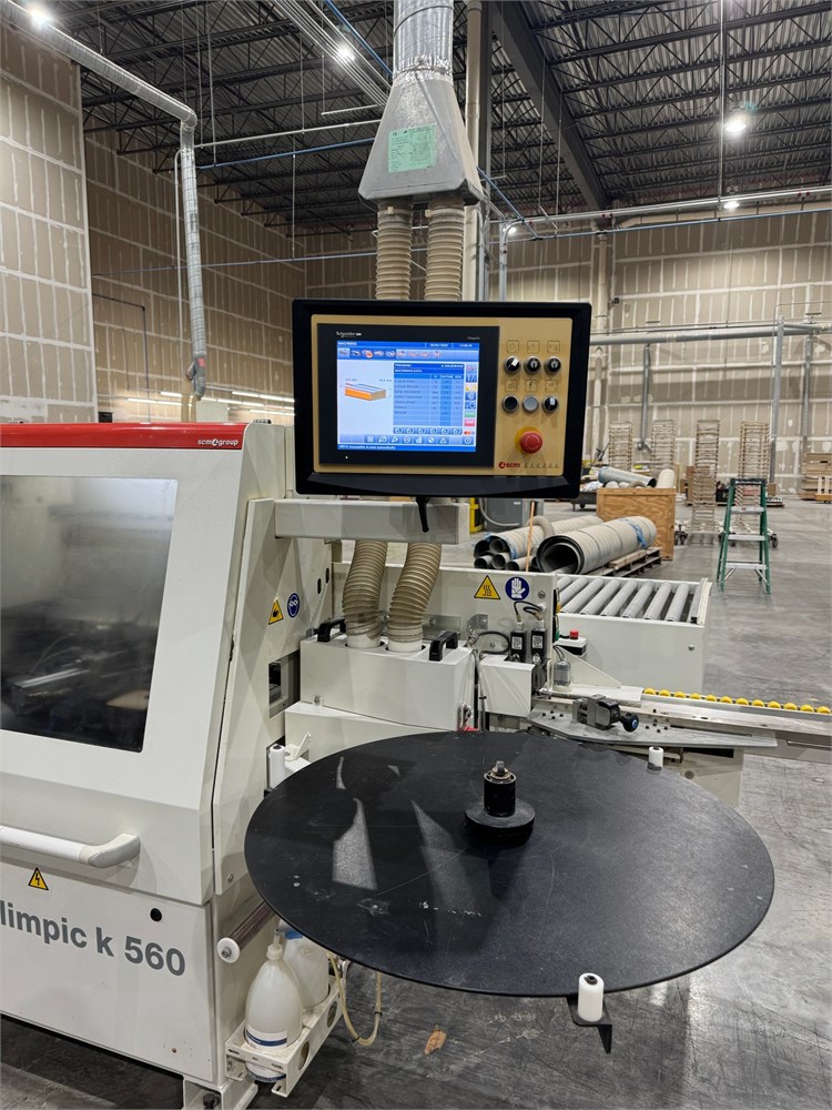 SCMI “Olimpic K 560HP-ERT” Automatic Edgebander, Pre-Mill, Corner Round (2017) - Image 7