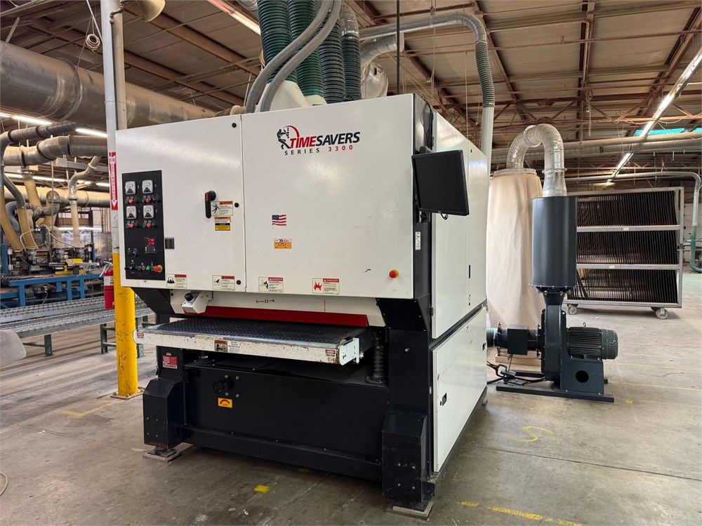 Timesavers “3341-45-0001” 4 Head Widebelt Sander