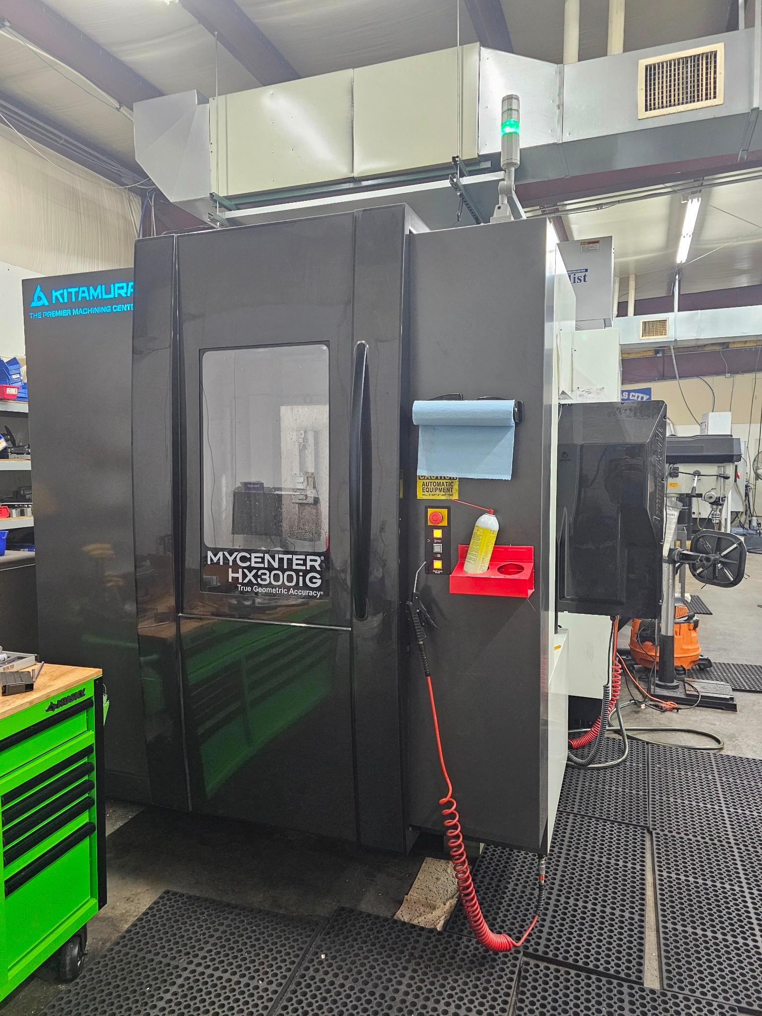 2020 KITAMURA MYCENTER HX300IG HMC - COOLANT THROUGH SPINDLE, SHOWER COOLANT - Image 4