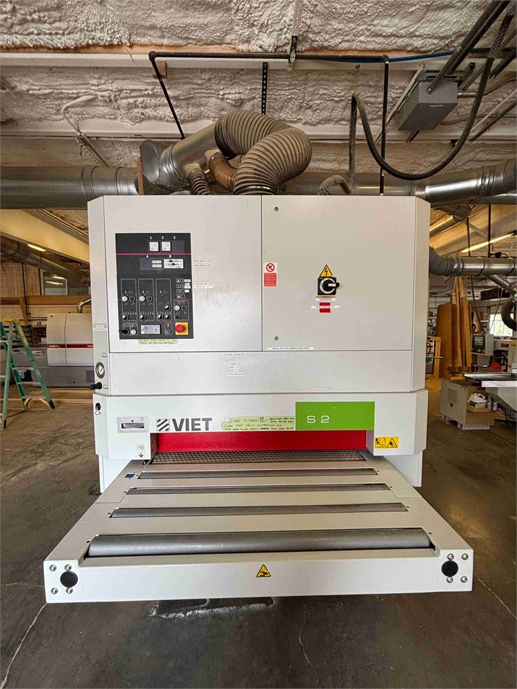 Viet “S2 31 F6 HR/KRT” Planer & 2 Head Widebelt Sander - Image 8