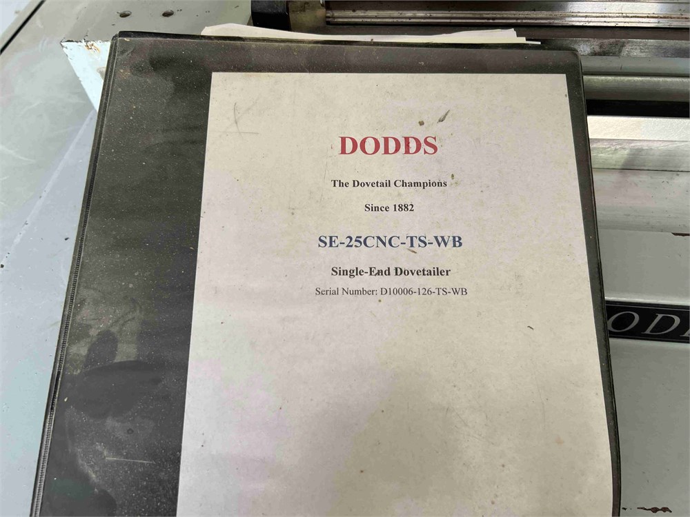 Dodds “SE-25CNC-PS” CNC Dovetail Machine - Image 11