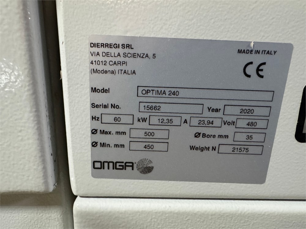 Omga “Optima 240” Optimizing Cut-off Saw (2020) - Image 32
