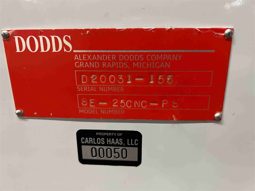 Dodds “SE-25CNC-PS” CNC Dovetail Machine - Image 7