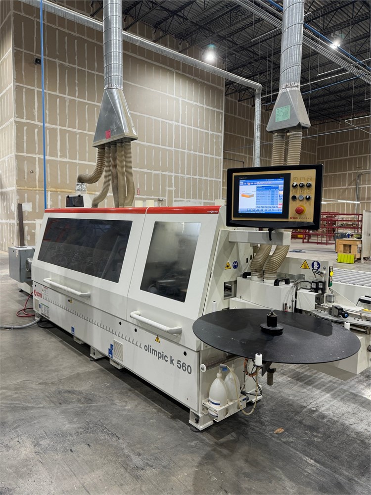 SCMI “Olimpic K 560HP-ERT” Automatic Edgebander, Pre-Mill, Corner Round (2017) - Image 2