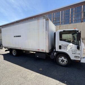 2017 Isuzu Diesel Truck With Lift Gate, 18' box, 50,780 Mi- Mt Vernon, NY