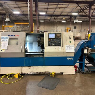 2007 DOOSAN PUMA 280 CNC LATHE, 10″ CHUCK, LOW HOURS
